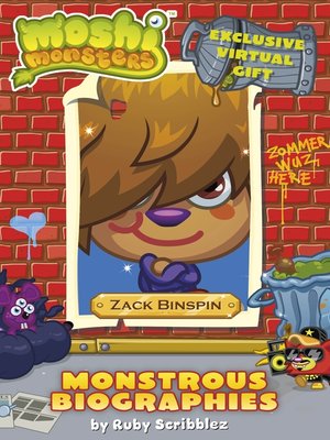 cover image of Moshi Monsters Monstrous Biographies